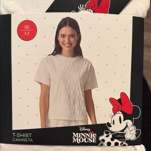 Disney Minnie Mouse White Tee for Kids